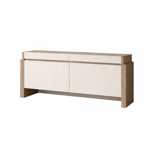 Modern Whitewash Sideboard Cabinet