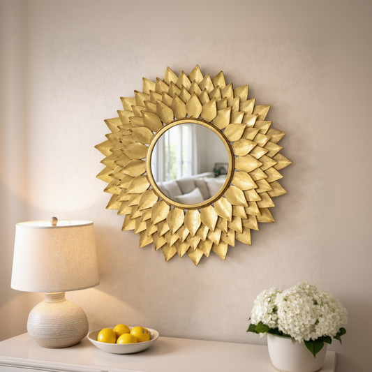 Aurelia Sunburst Wall Mirror