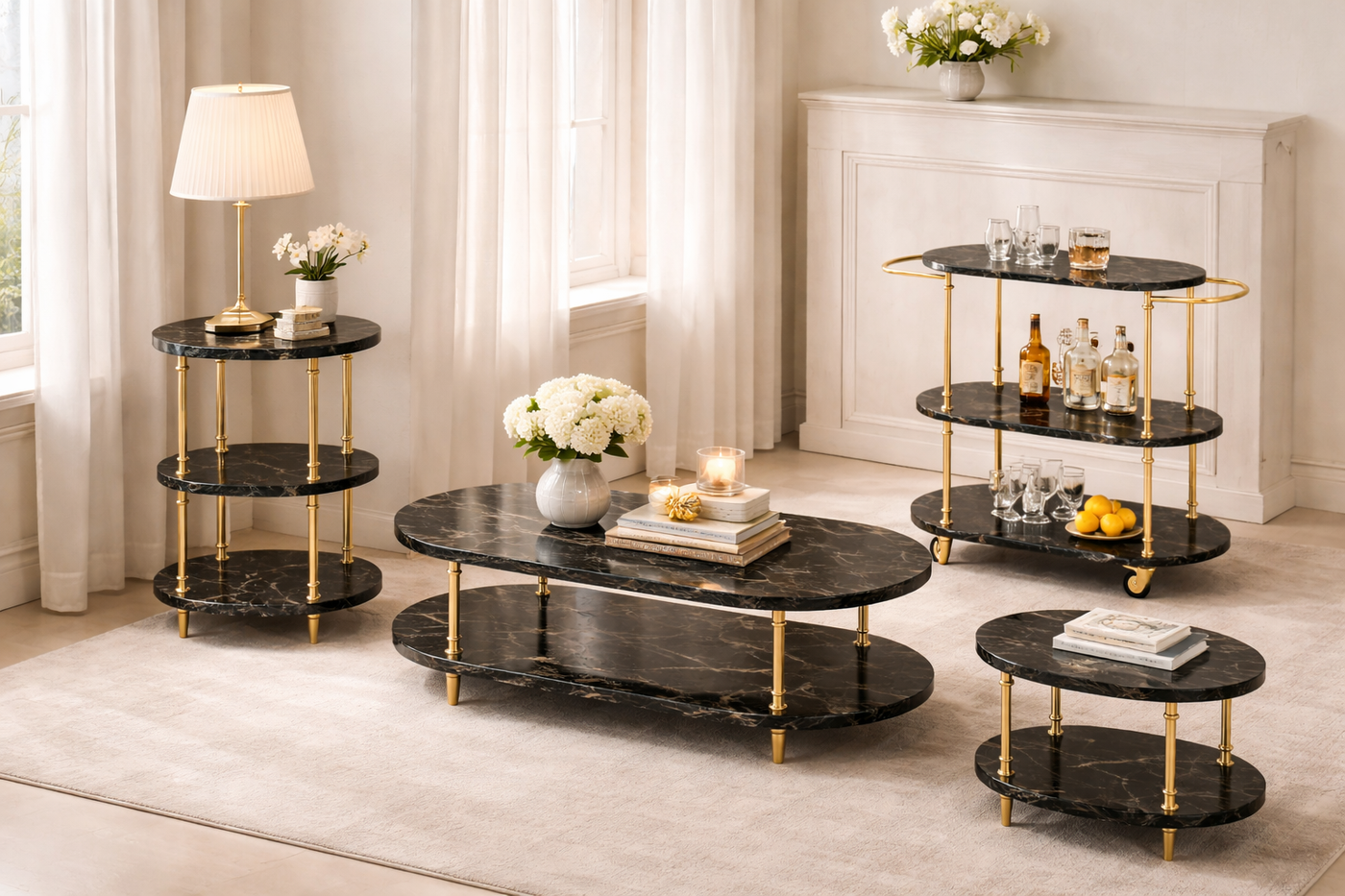 Metal & Marble Collections